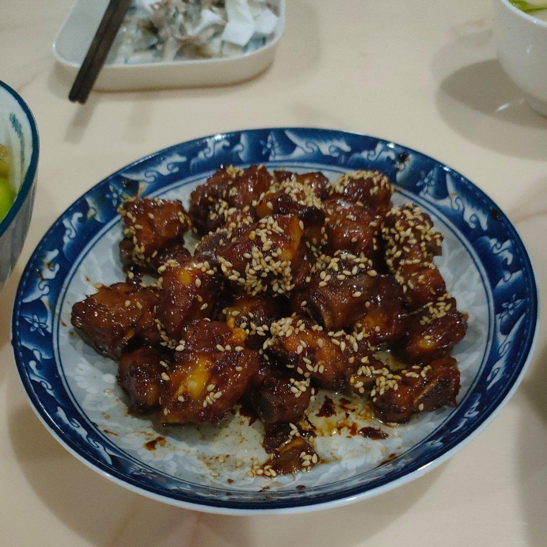 糖醋排骨/糖醋小排（不放油）（12345口诀做出正宗上海本帮）