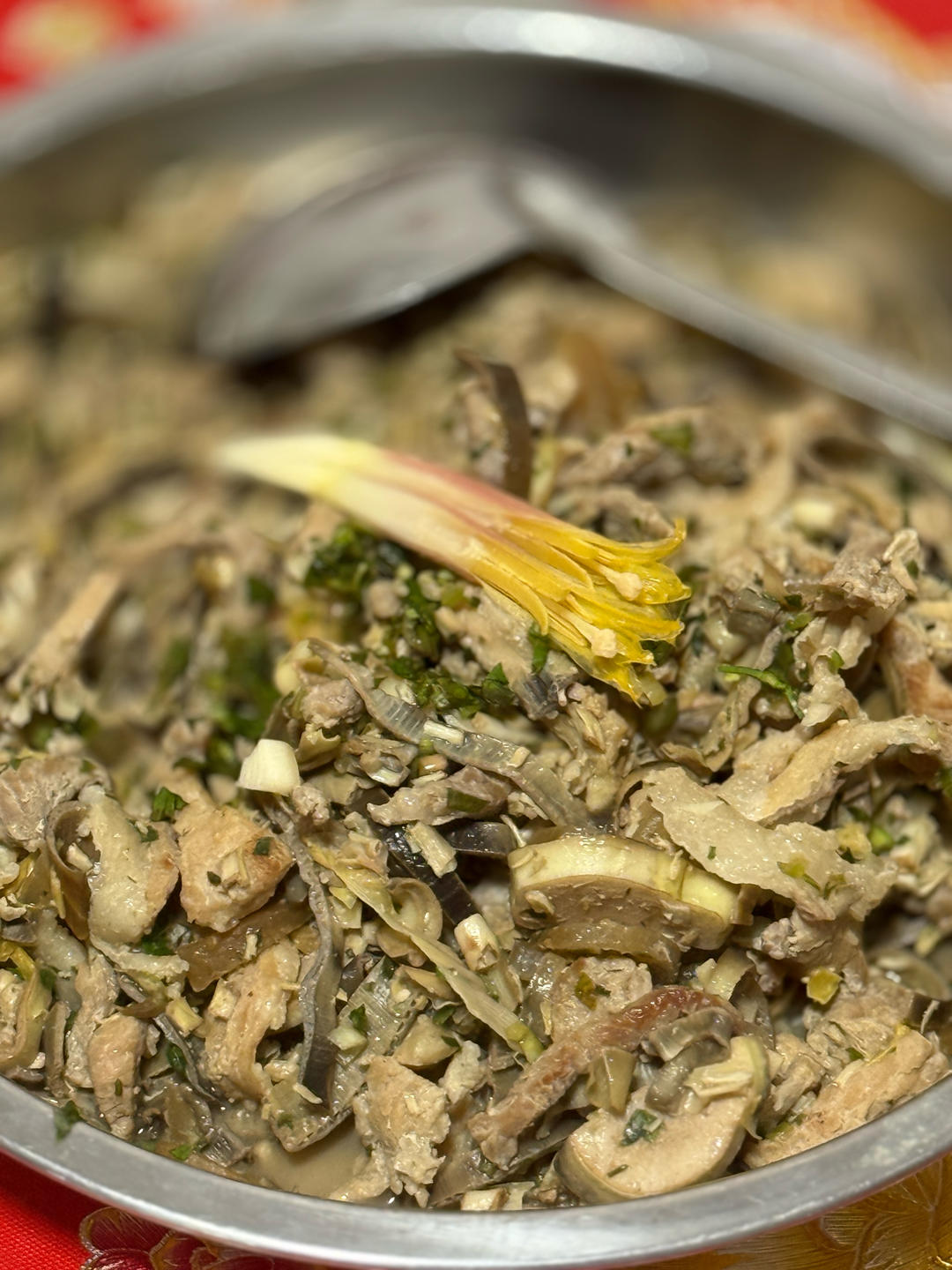 「雲南味」芭蕉花炒肉