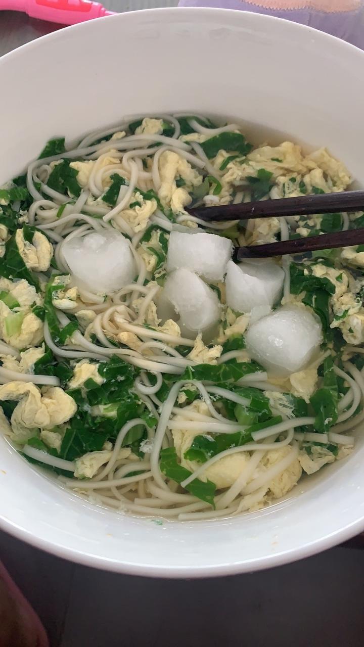 拔牙后的无油凉面