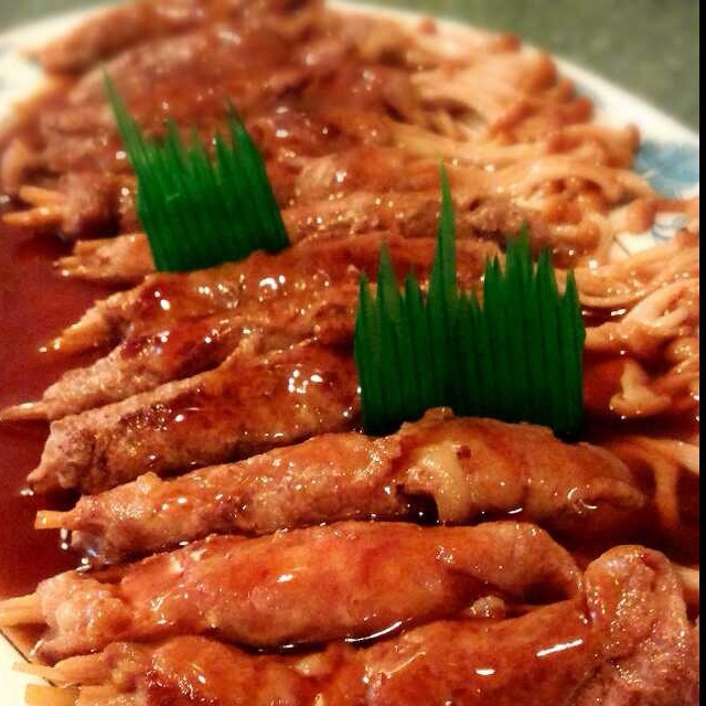 肥牛金针菇卷