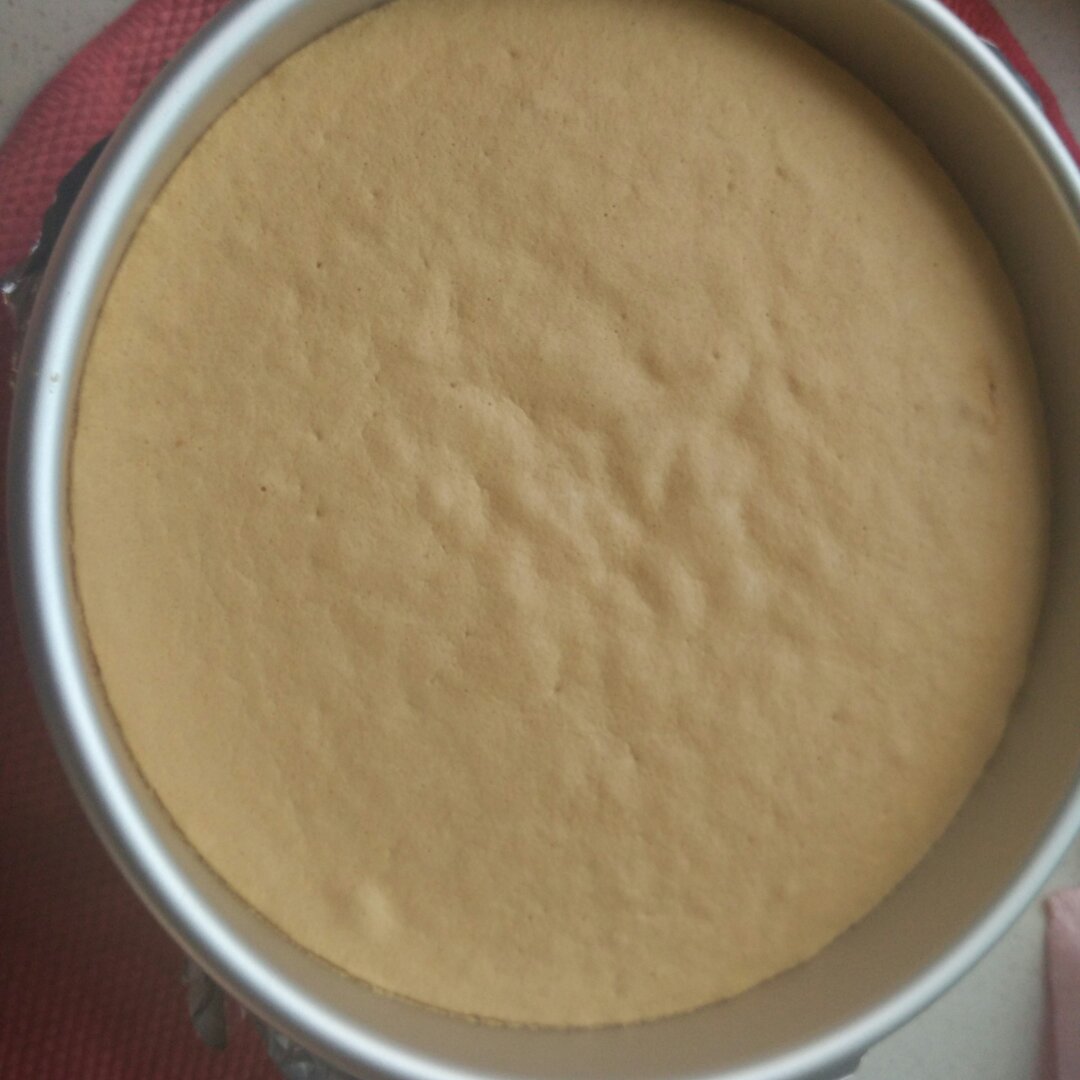 8寸戚风蛋糕（改良君之配方）#皮黑森林#