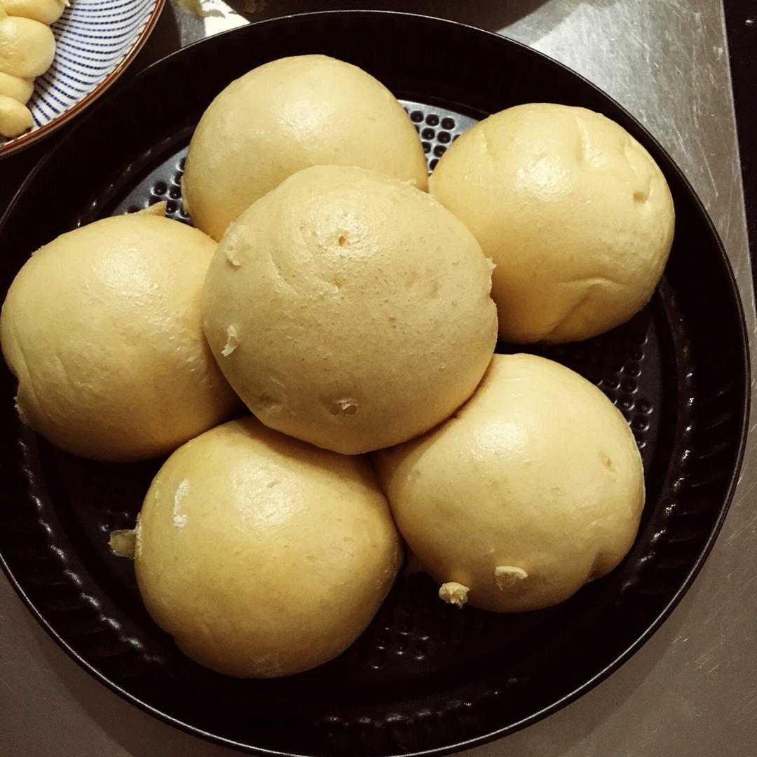 有着面包口感的红糖馒头（一次发酵）