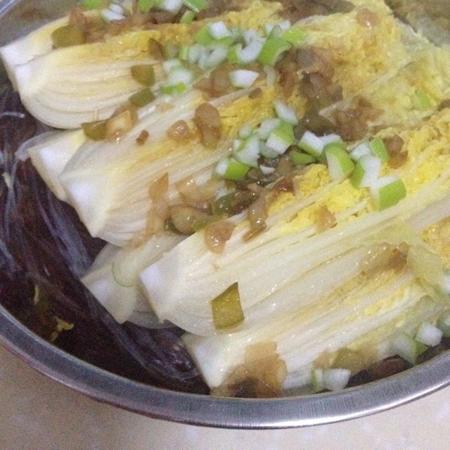 蒜蓉粉丝蒸娃娃菜