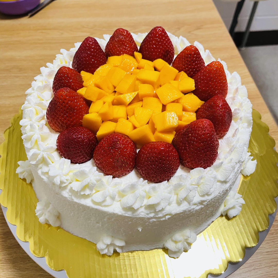 8寸水果生日蛋糕