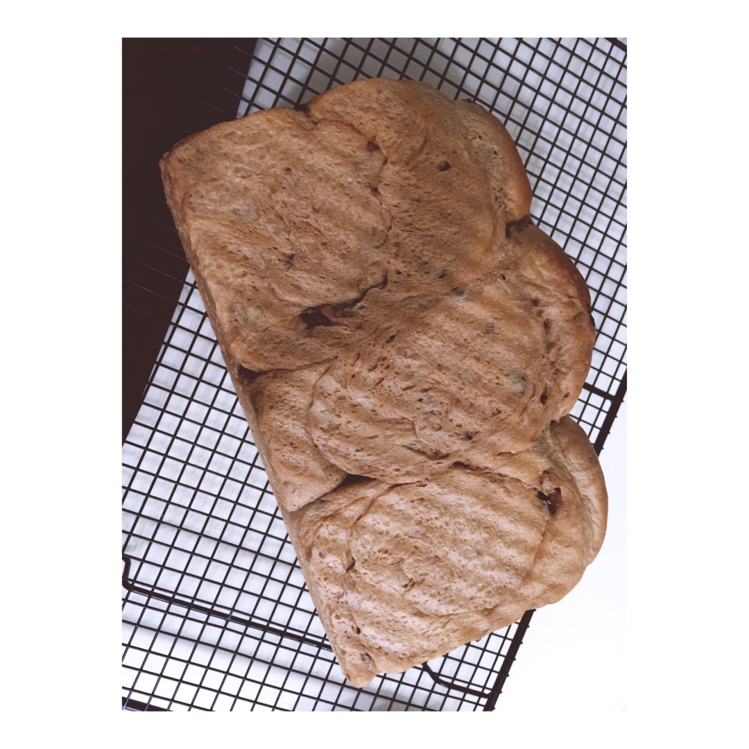 红糖(黑糖)红枣吐司