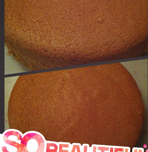 超简单完美戚风蛋糕（6寸2蛋）附打发、翻拌、脱模视频