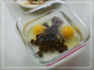 蟹黄山菇滑蛋羹的做法 步骤3