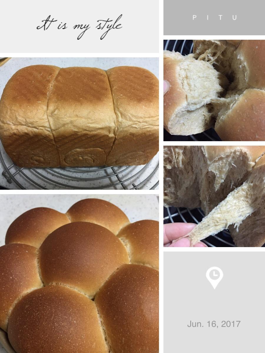 夺命软吐司(๑´ڡ`๑)超软拉丝极速方便的一次发酵吐司
