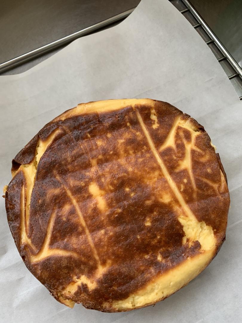 【生酮低碳】巴斯克式烤芝士蛋糕简单粗暴快手0失败