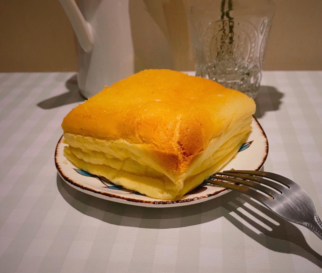 芝士夹心古早味蛋糕