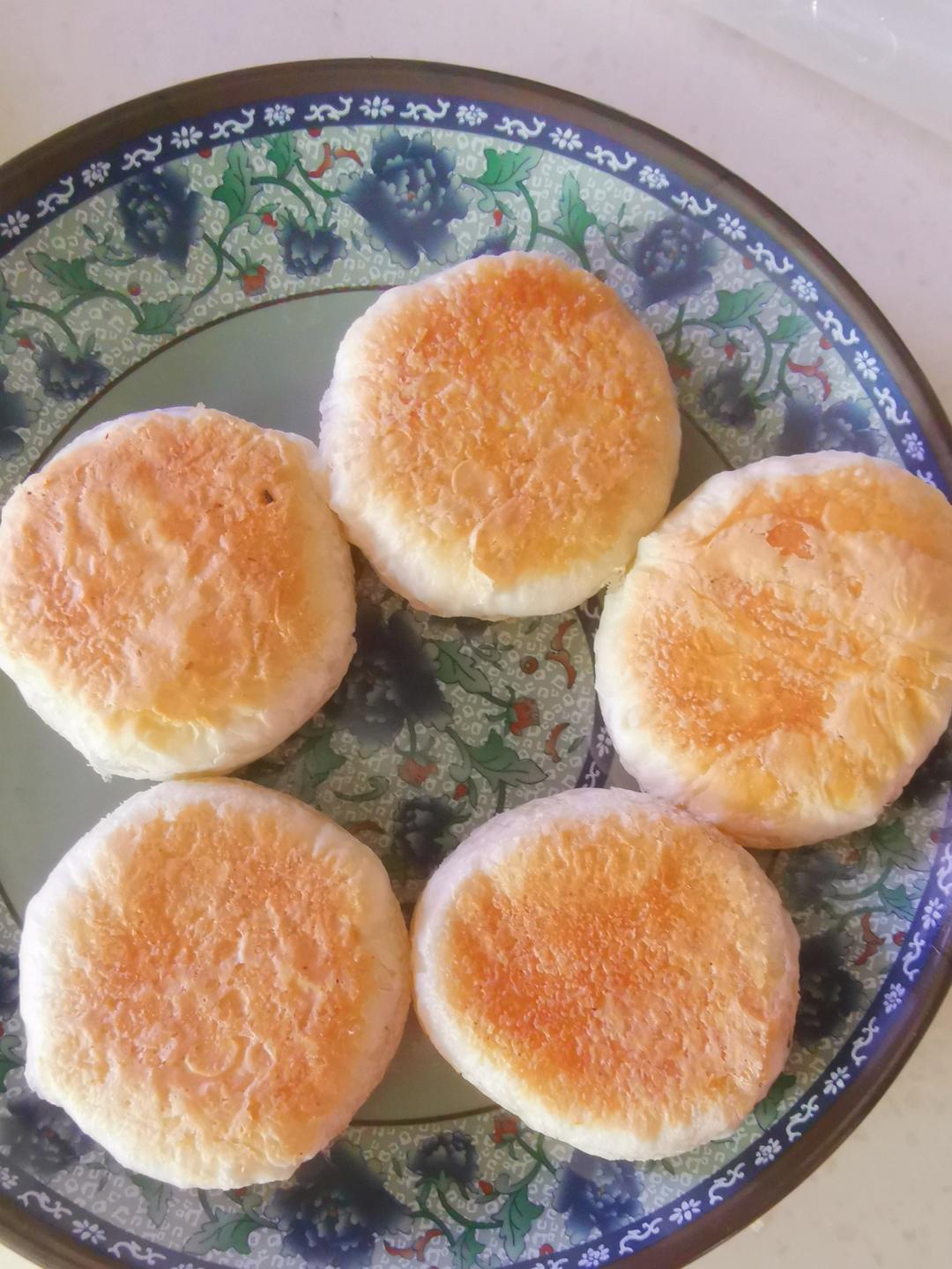 酥皮绿豆饼   酥得掉渣渣