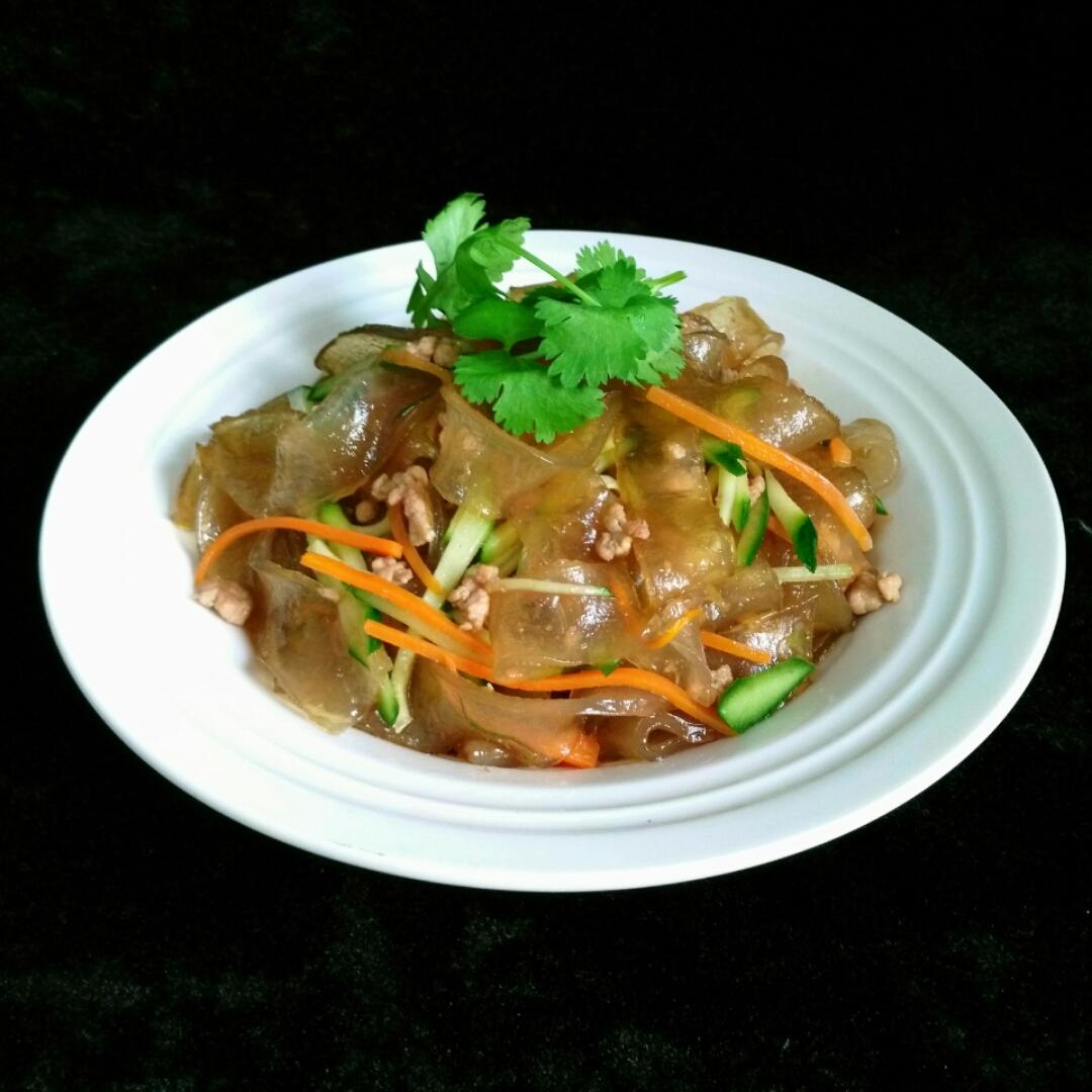 君君love烘焙做的凉拌拉皮