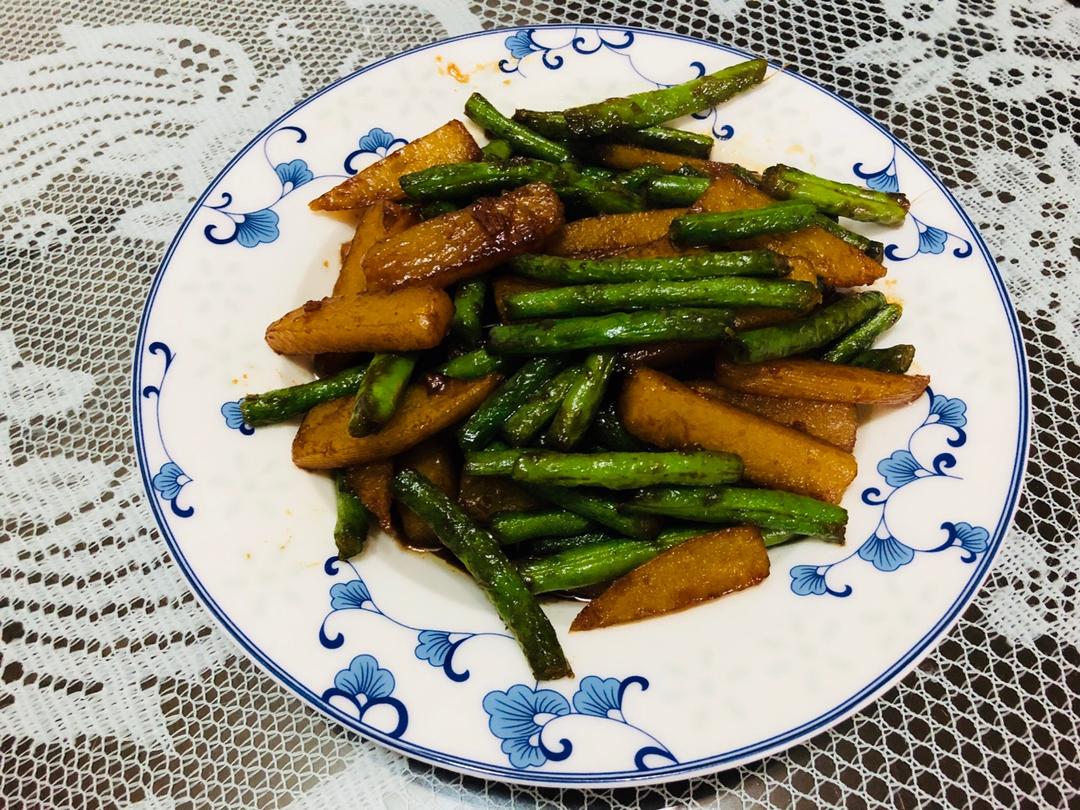 刀豆烧土豆（家常版）