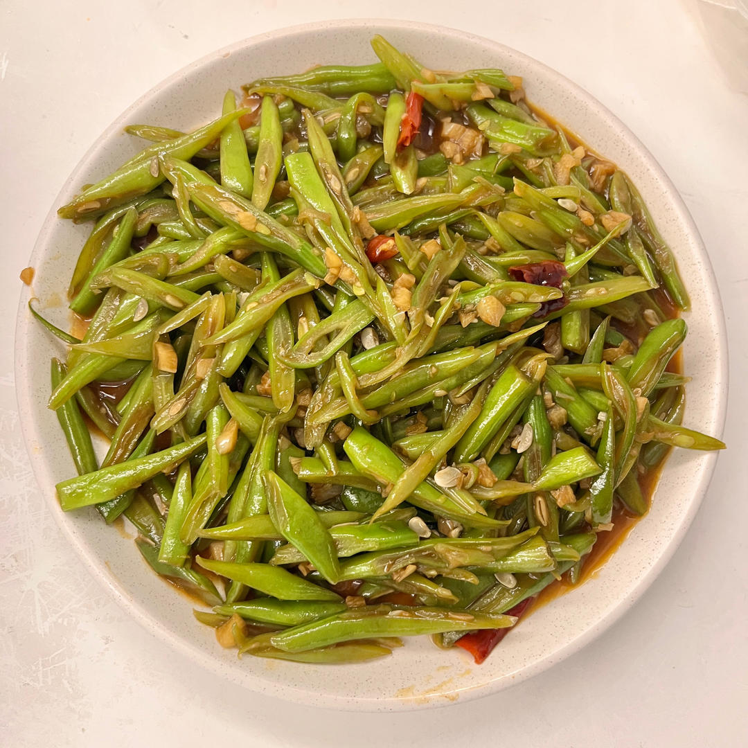 超级下饭的家常菜～清炒四季豆
