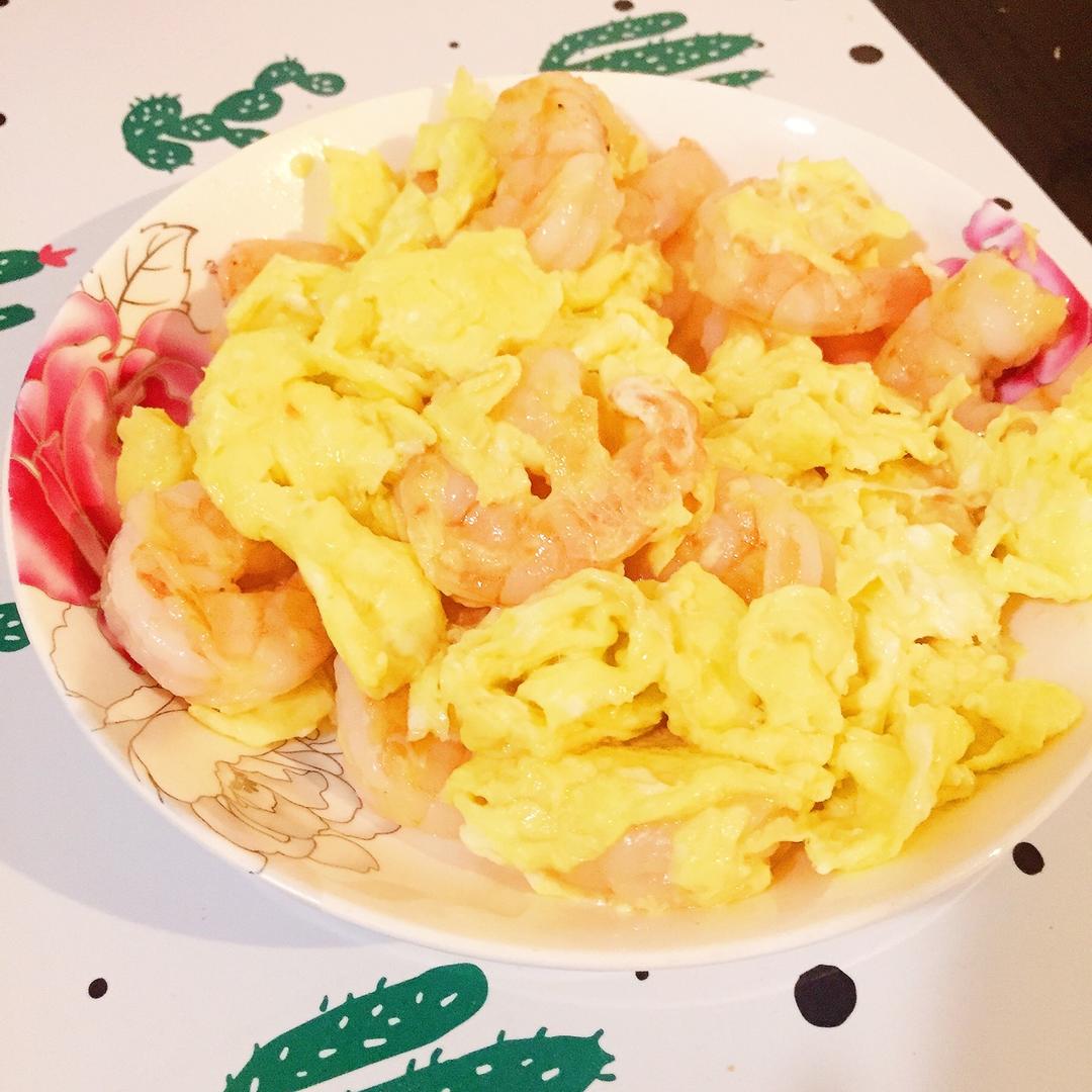 虾仁滑蛋