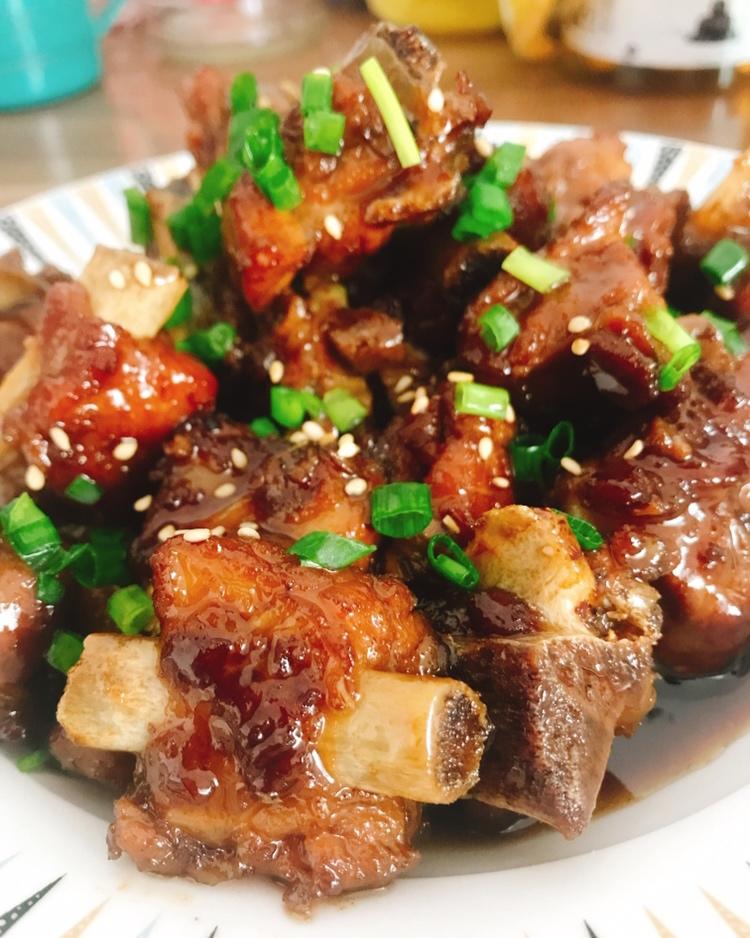 手机用户1900_jsbr做的最简单的糖醋排骨的家常做法