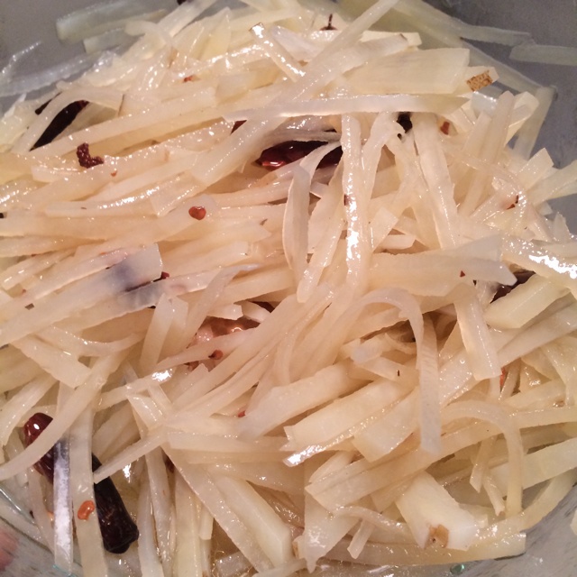 凉拌土豆丝