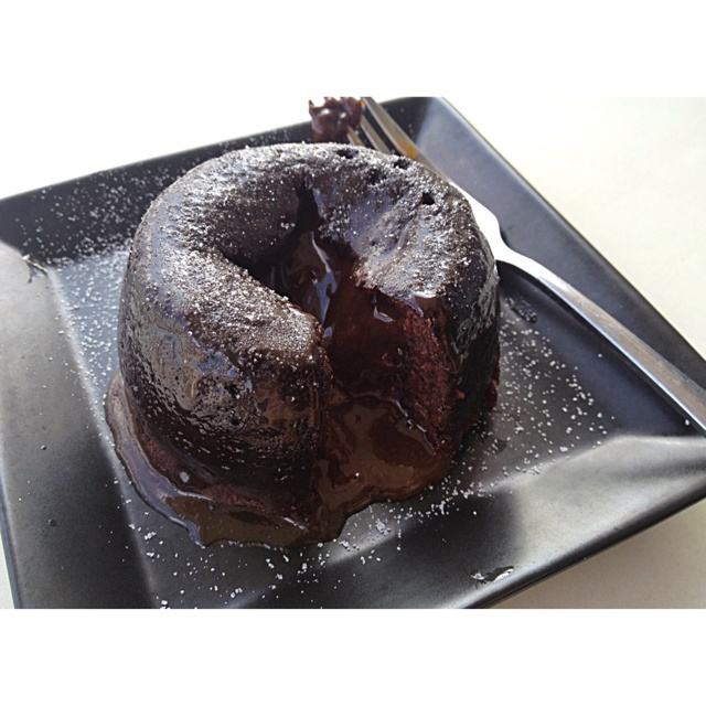 Chocolate lava cake（熔岩蛋糕）