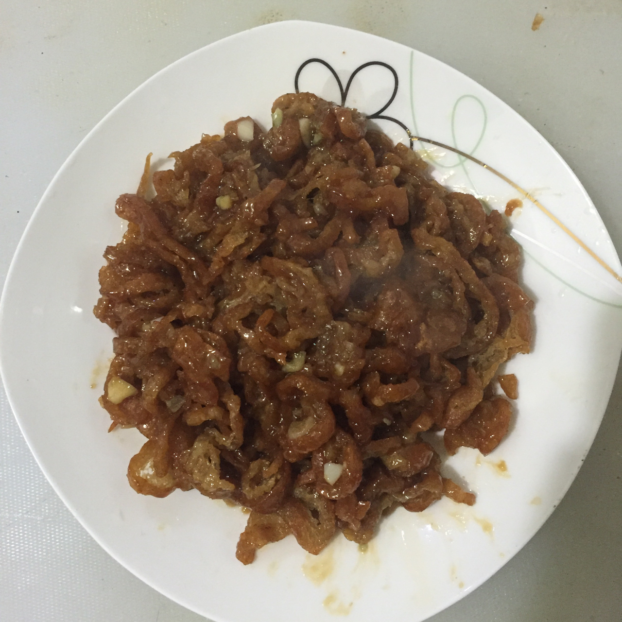 糖醋面筋丝
