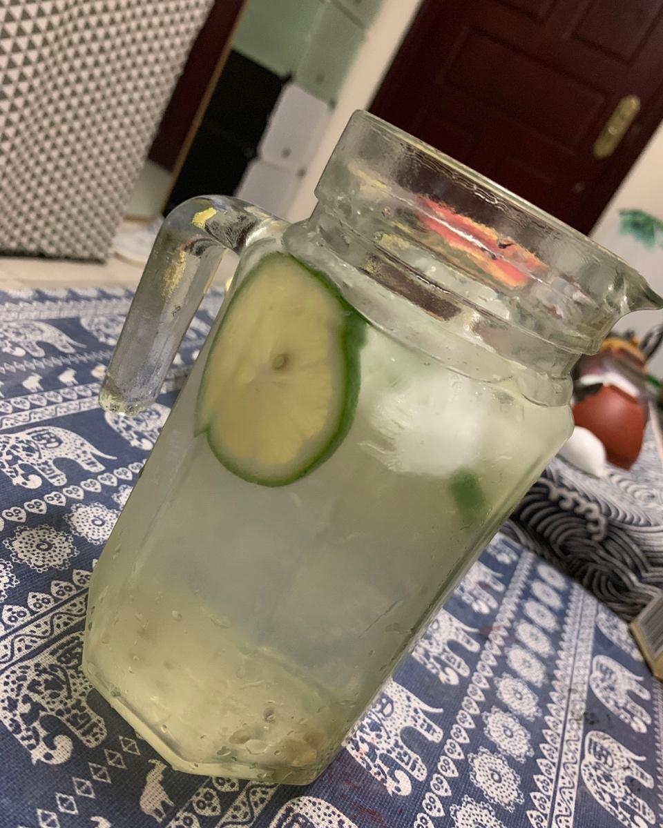 missz做的自制柠檬苏打水