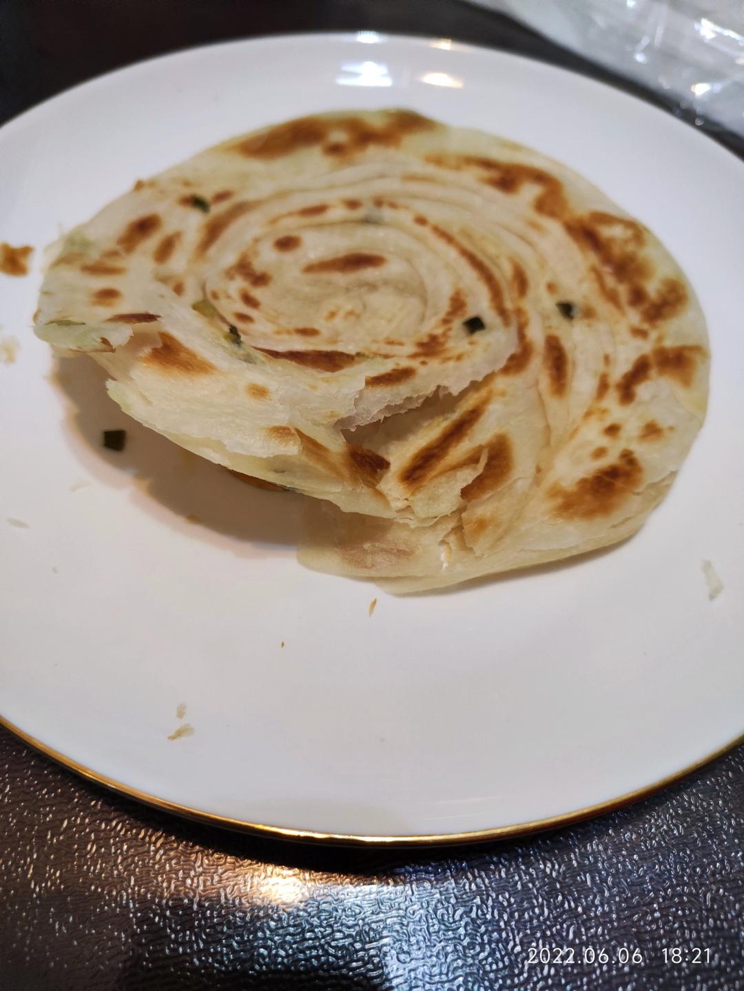 葱花饼（冷了也不硬）