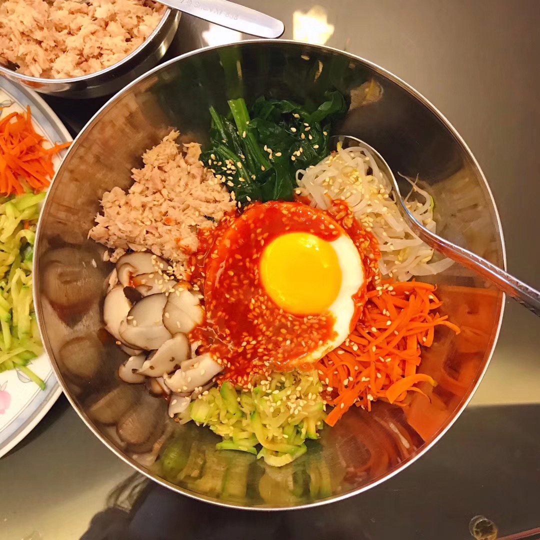 韩式金枪鱼拌饭🥄🥣&超好吃的拌饭酱🥙的做法