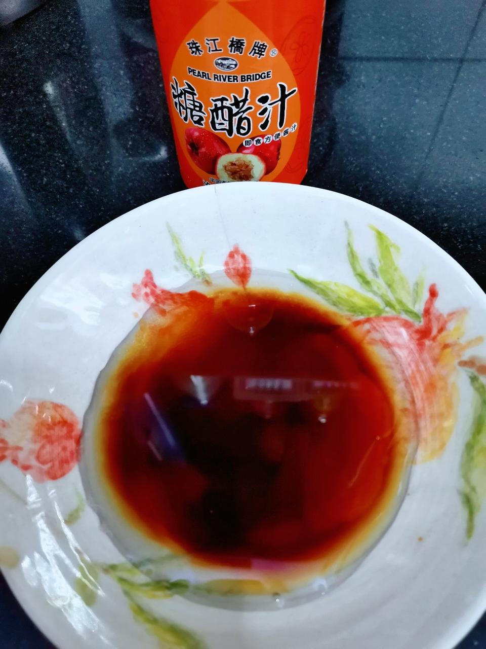 红茶糖醋茄丁的做法 步骤5