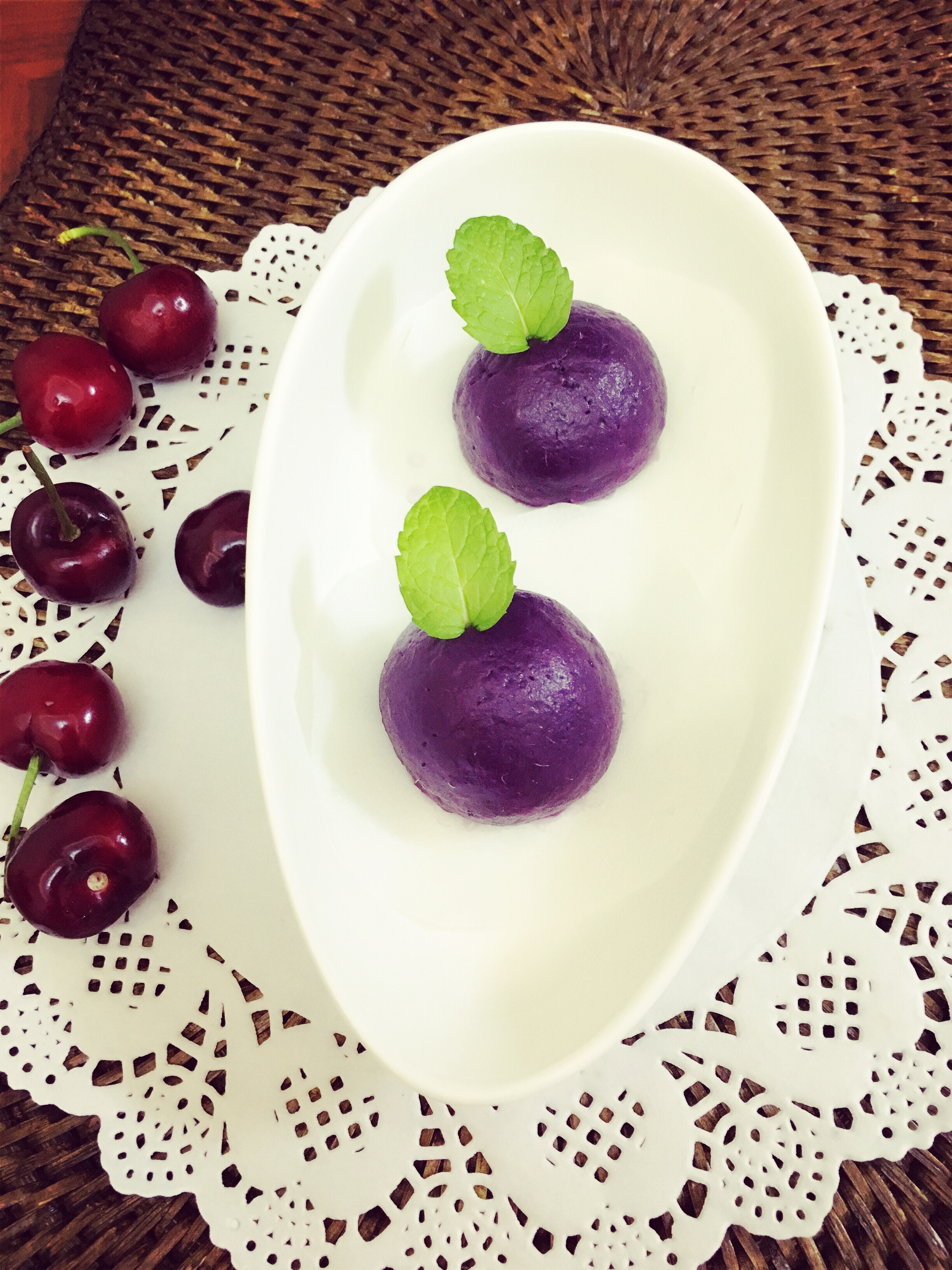 紫薯糯米球的做法