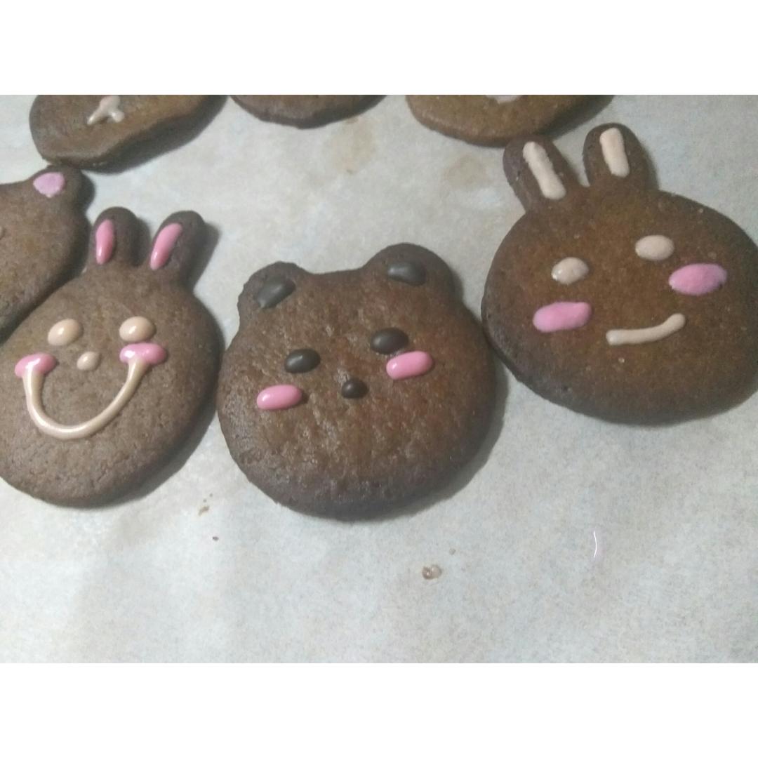 【超简单】 巧克力饼干 很脆很好吃