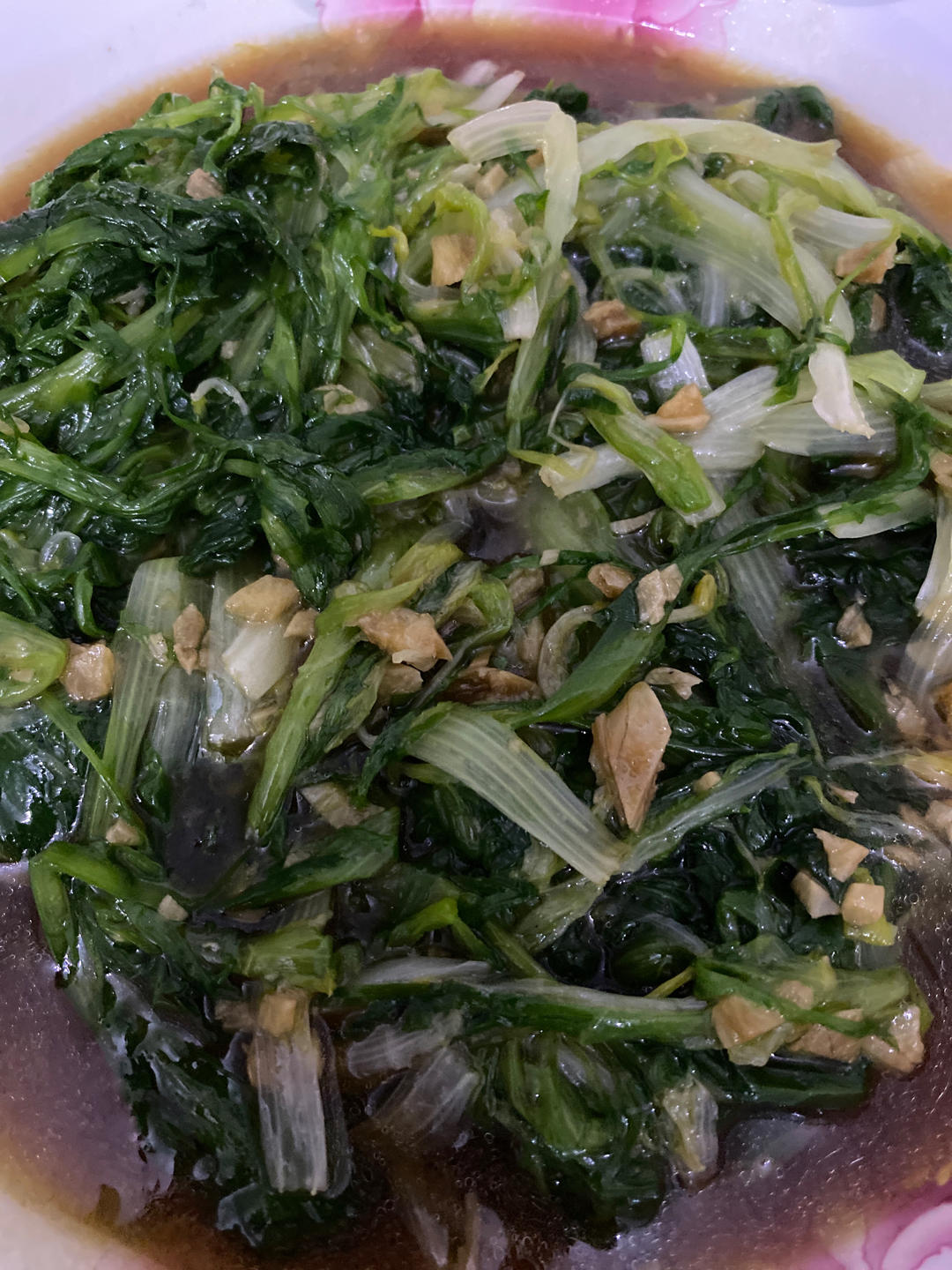白灼苦菊