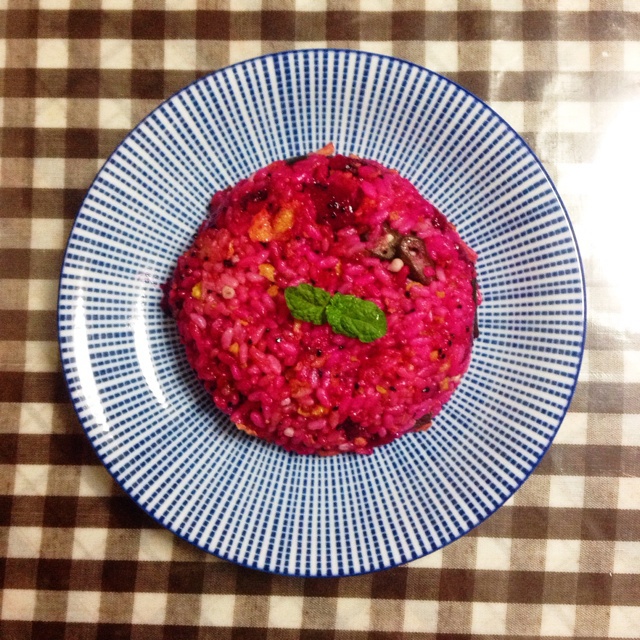 清爽火龙果炒饭