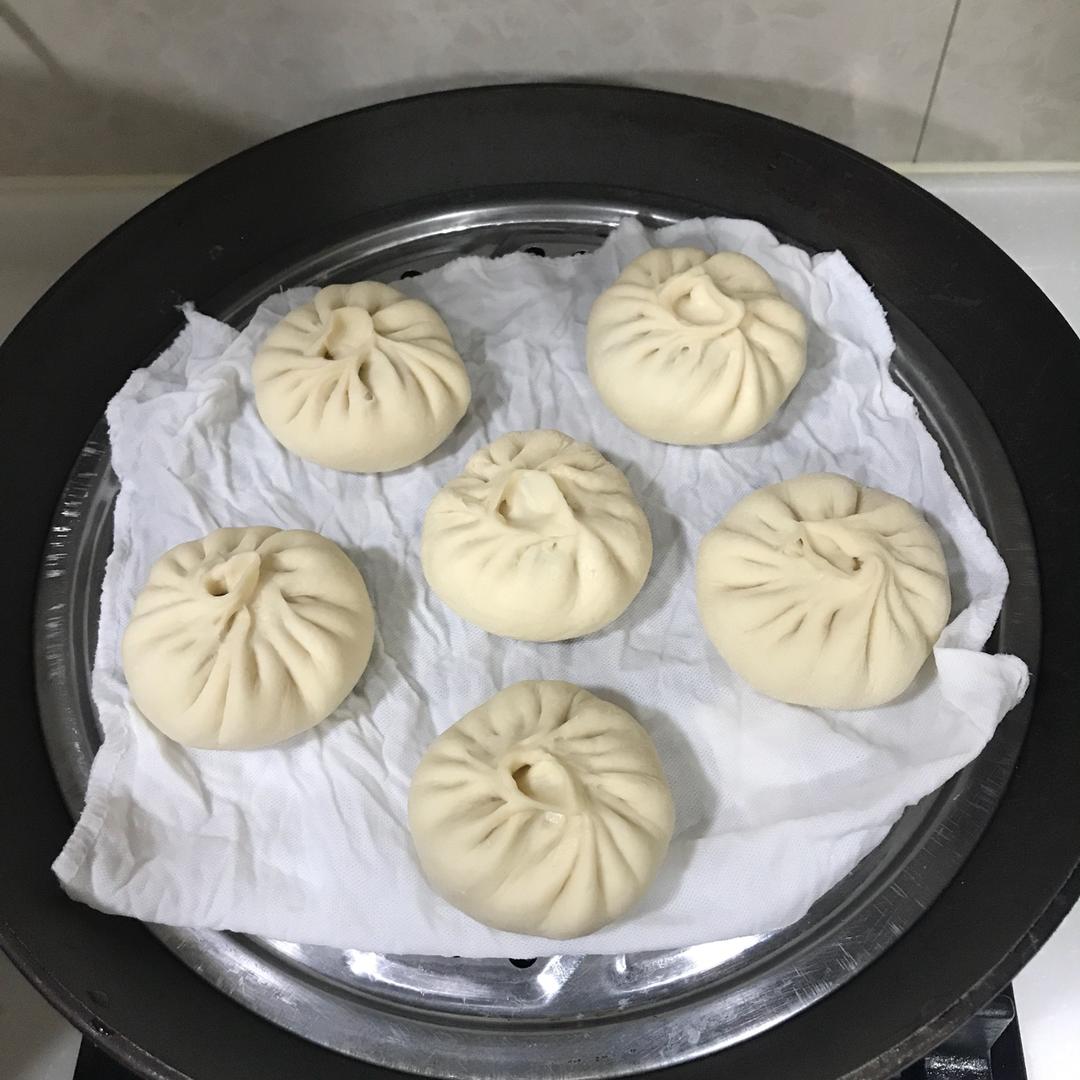 猪肉包子（附视频。一次性发酵。）
