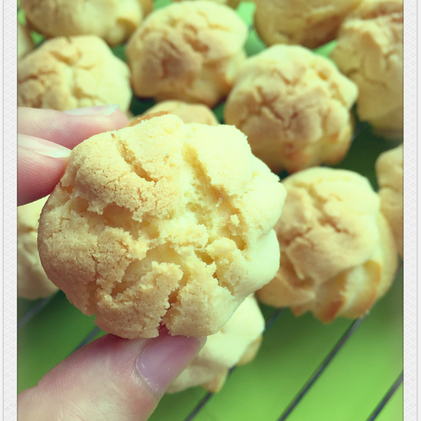 十分美味的酥皮泡芙