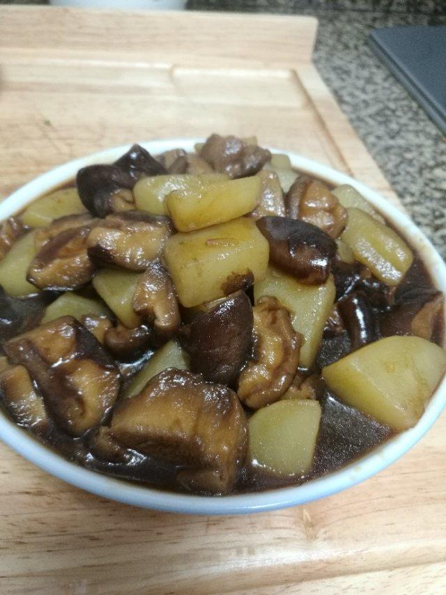 香菇土豆