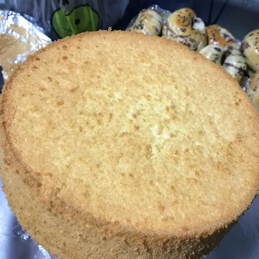 不塌陷不开裂的戚风(杯子、6寸）蛋糕