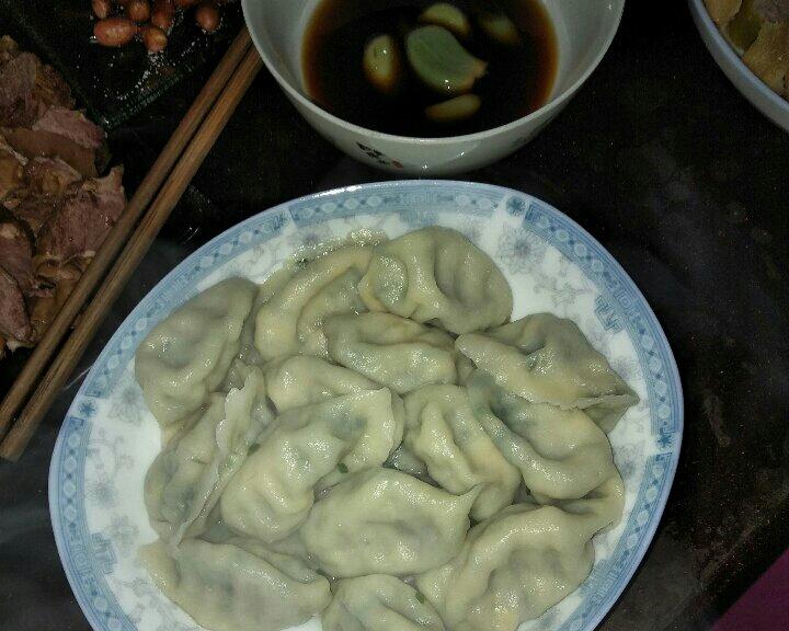 韭菜素水饺