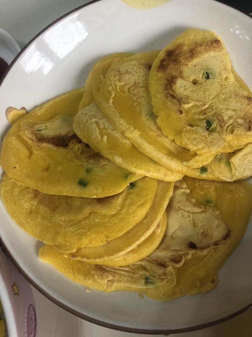 快速早餐鸡蛋葱花饼