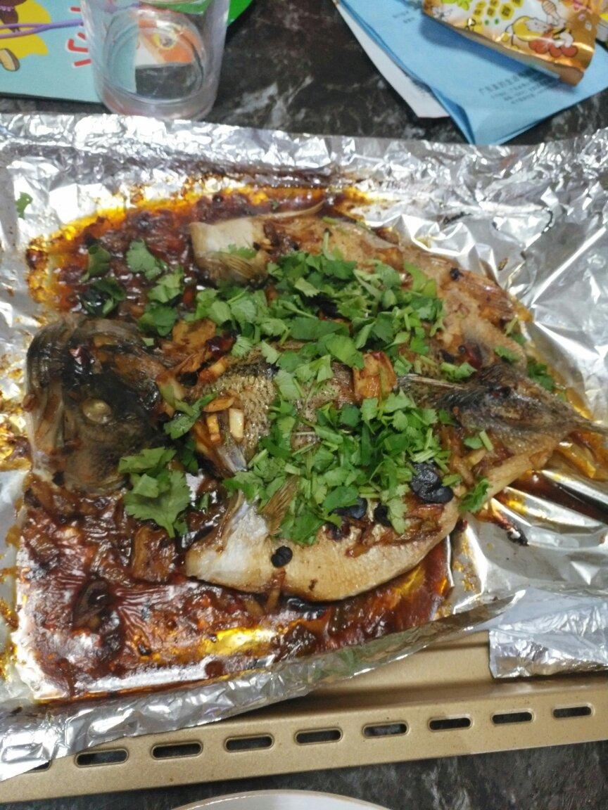 烤箱烤鱼