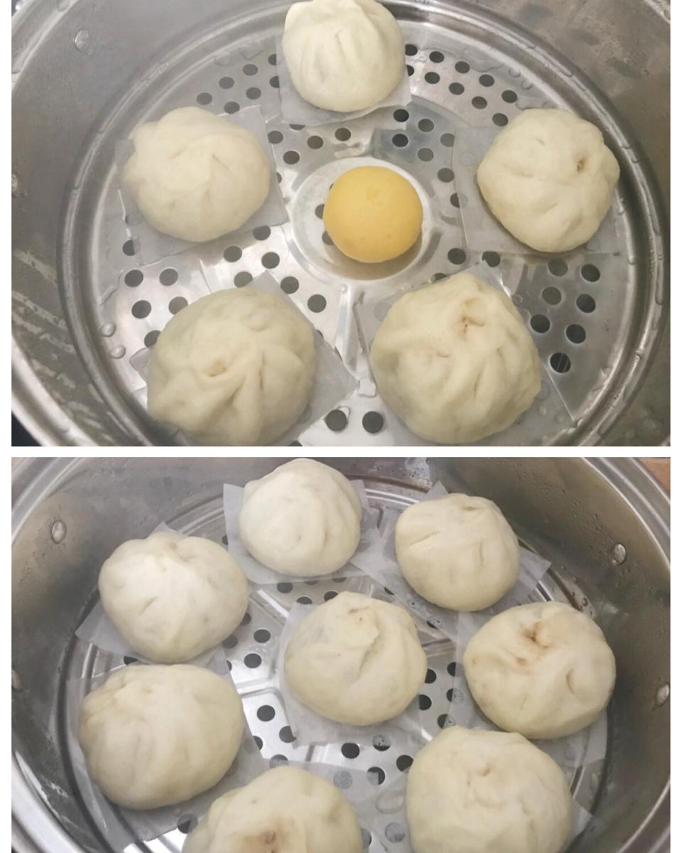 节省一半时间的大包子（另付翠绿菜包子，肉包子，腹黑包子食谱）