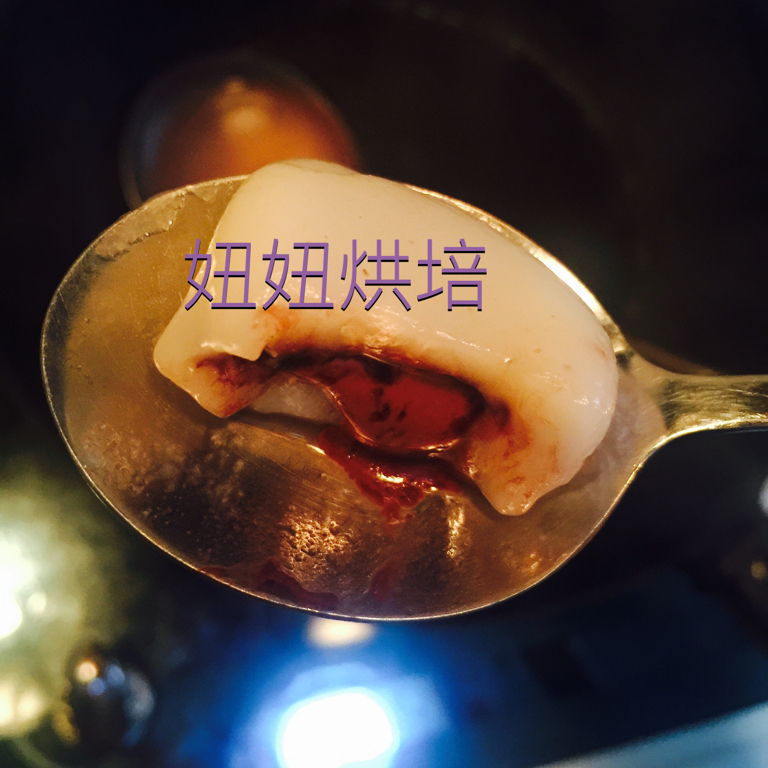 自制巧克力汤圆