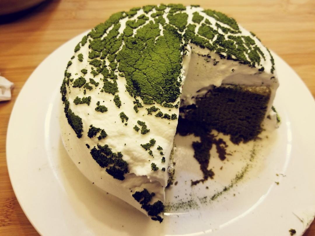 【抹茶雪崩蛋糕】