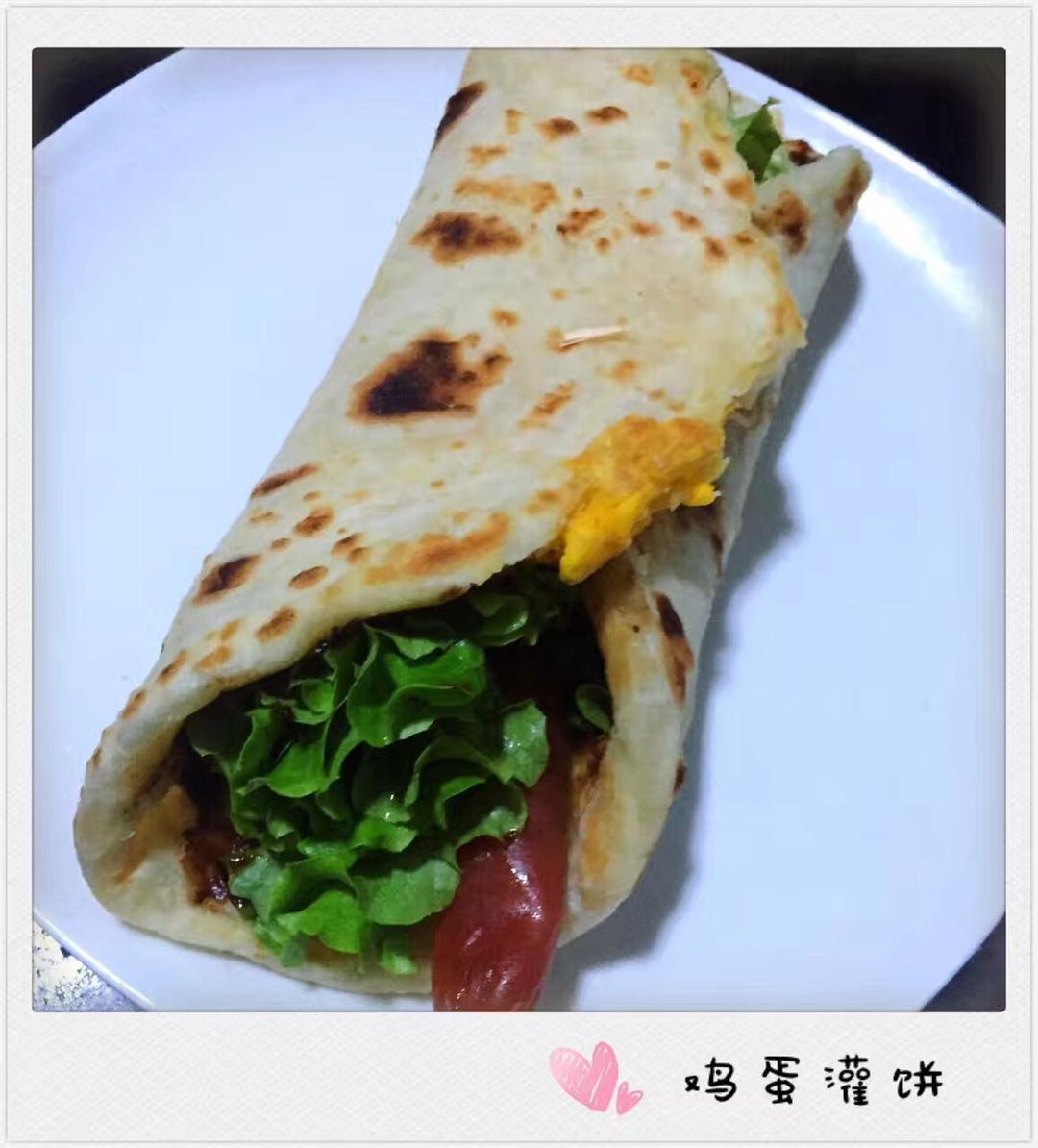 堂妈教你做鸡蛋灌饼