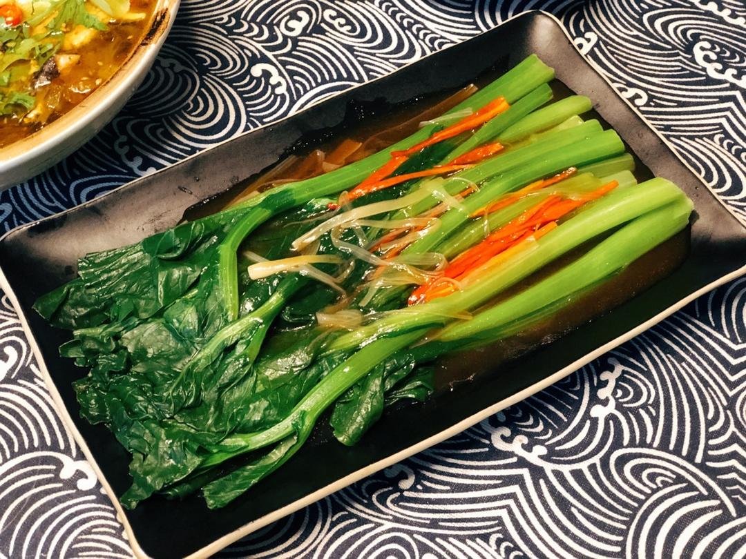 白灼广东菜心
