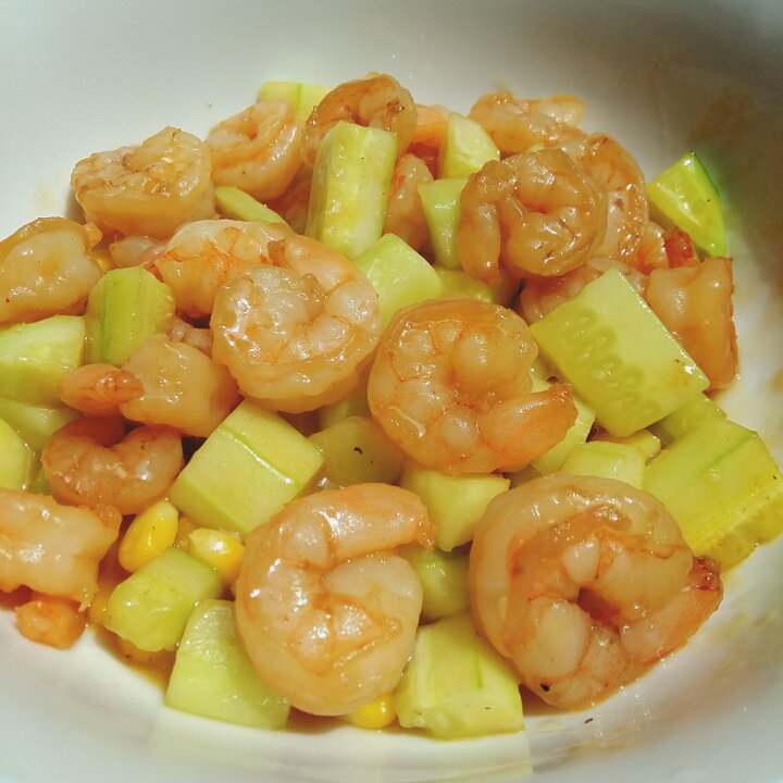 黄瓜虾仁