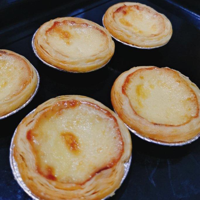 超嫩滑的葡式蛋挞(全蛋版)新手友好『秒杀KFC』