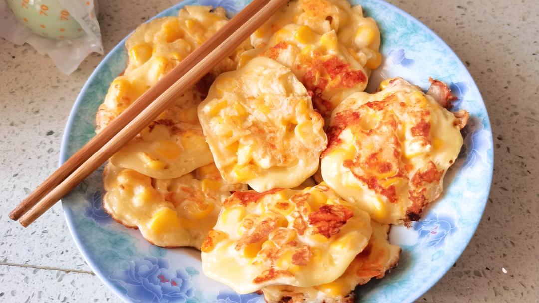 奶酪玉米饼【宝宝辅食】