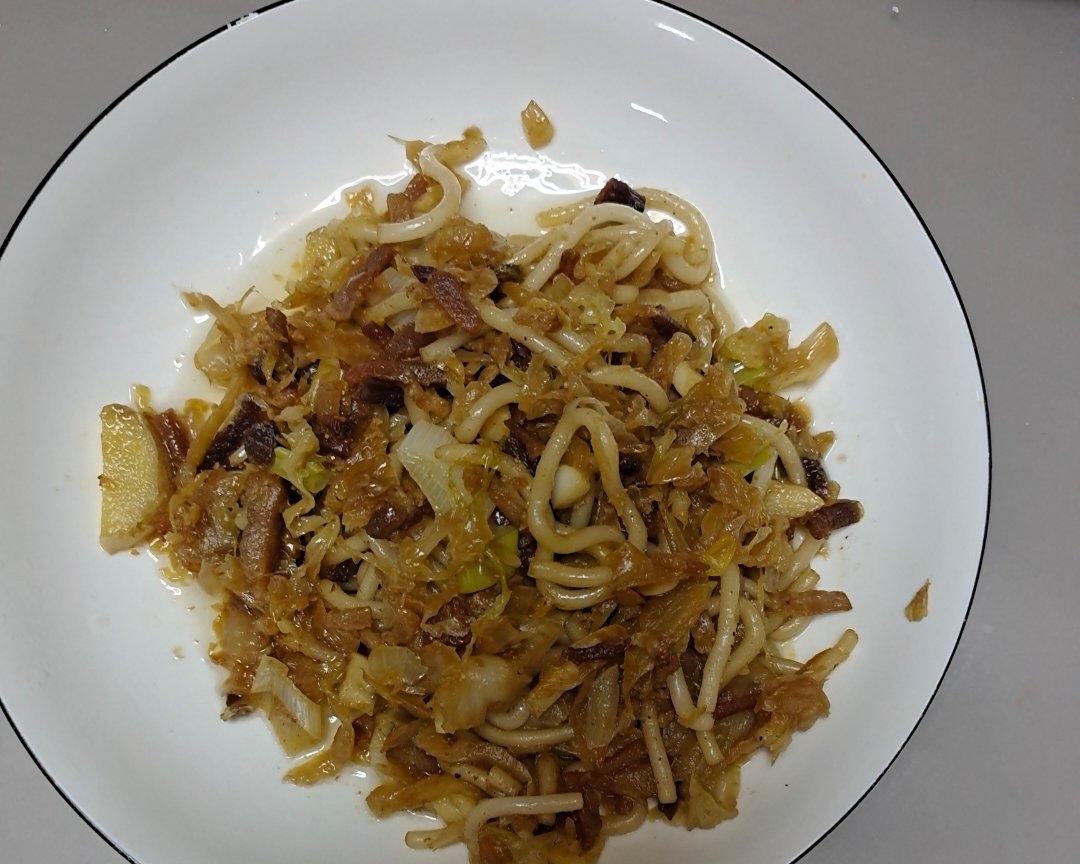 酸菜粉条炒肉丝