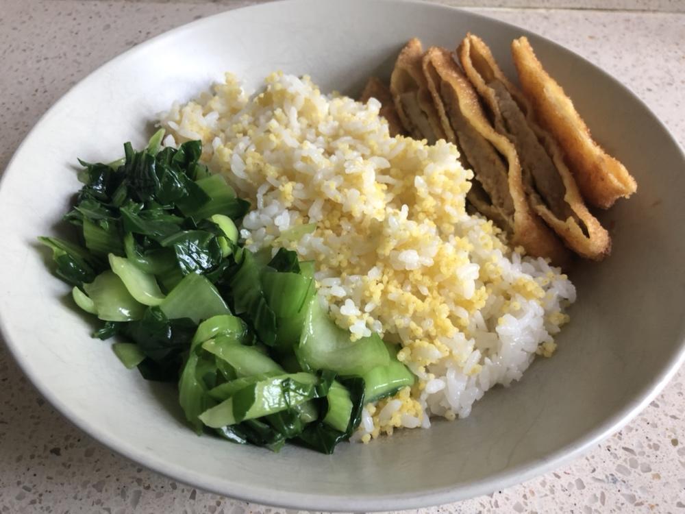 鲜嫩多汁的照烧鸡腿饭！@坏露露的露台食光