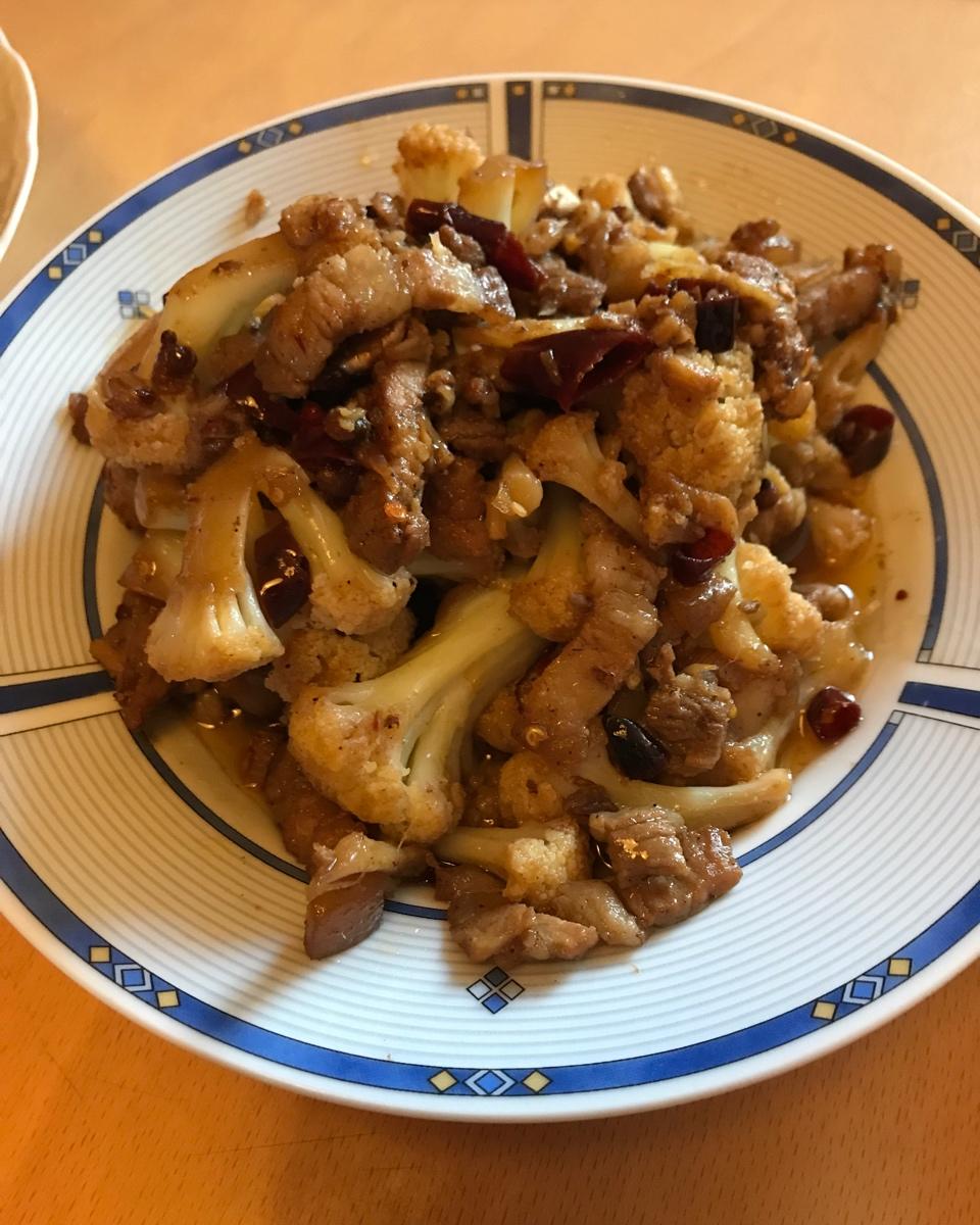 干锅有机花菜