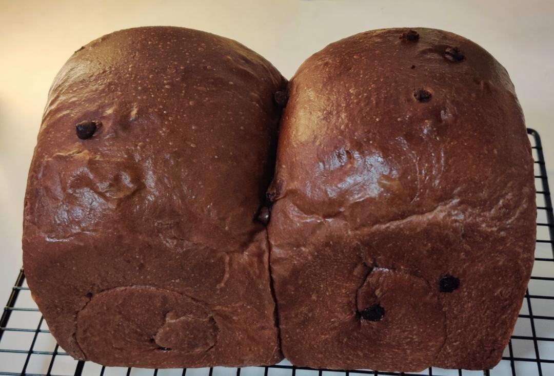 香浓柔软的巧克力吐司